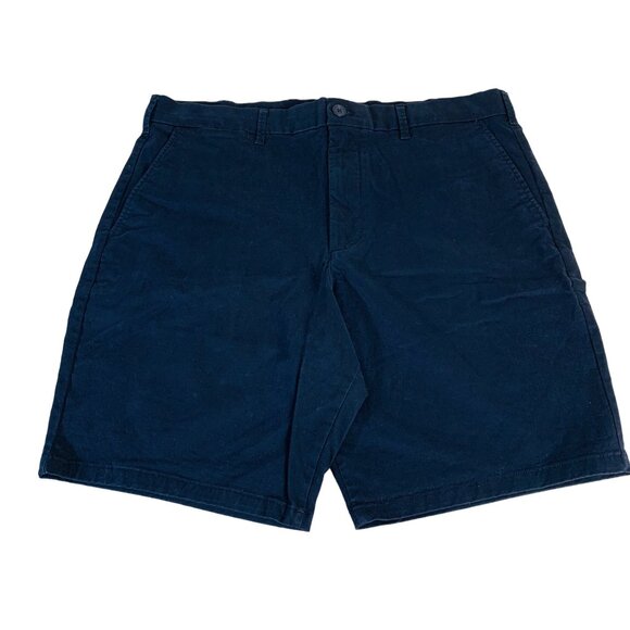 GAP Mens Navy Blue Shorts Size 36 Waist Cotton Comfortable Classic Fit Casual - Picture 10 of 10